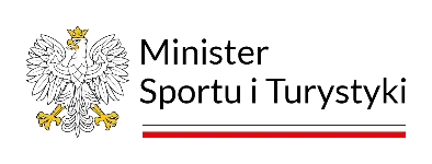 Kliknięcie powiększy obraz. Biały orzeł w złotej koronie w lewym górnym rogu na czarnym tle. Poniżej, na środku, poziomy pasek z białym i czerwonym pasem z delikatnym cieniem pod spodem.