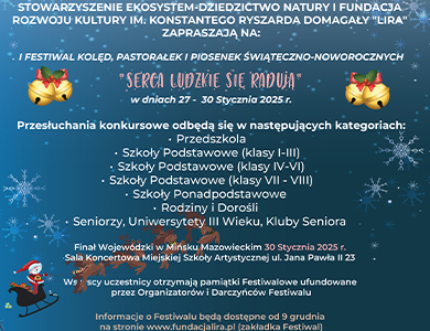 I Festiwal Kolęd, Pastorałek i Piosenek Świąteczno-Noworocznych "Serca Ludzkie Się Radują"