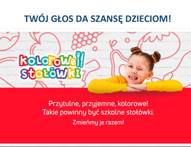 Kolorowa stołówka przy Budowlanej – GŁOSUJEMY!